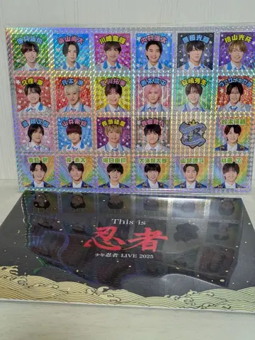 소년 닌자 스티커 닌 컬렉션 카드