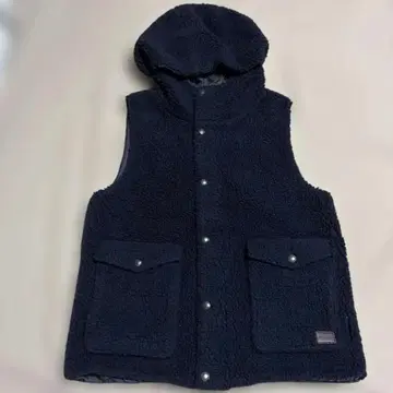 ARMEN 사이즈 1 플리스 베스트 네이비 아르멘 프랑스제