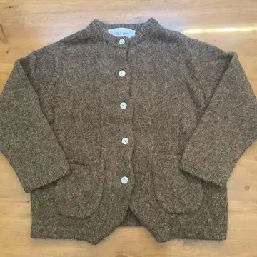 Hands of creation 니트 가디건 브라운