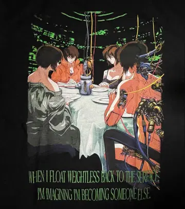 초레어 공각기동대 GHOST IN THE SHELL 애니메이션 티셔츠