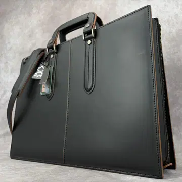 [새상품급] 컴플렉스 가든즈 코탄 가죽 비즈니스 백 2WAY 블랙