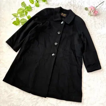 캐시미어 100% 스텐카라 코트 블랙 13호