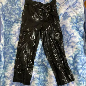 AMERI MEDITTERA LINE 블랙 카고 팬츠 S 사이즈