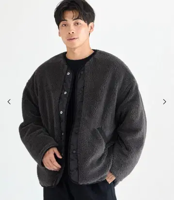 [ S 사이즈 ] coca 워셔블 퀼팅 리버서블 블루종 블랙