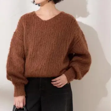 저널 스탠다드 레사주 AMYRIS 울/모헤어 풀오버