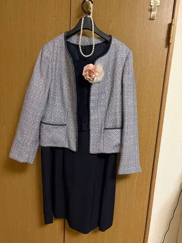 포멀 세레모니 수트 자켓 원피스 세트 23호 네이비 계열