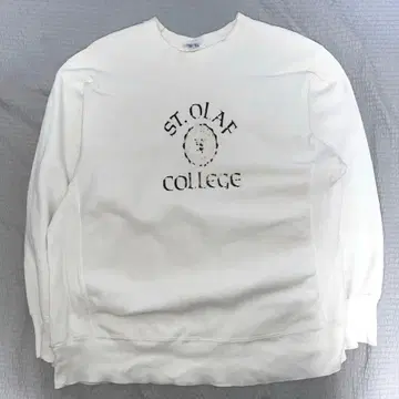 80s reverse weave champion 플로키 프린트