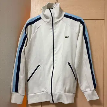 Lacoste 화이트 트랙 자켓