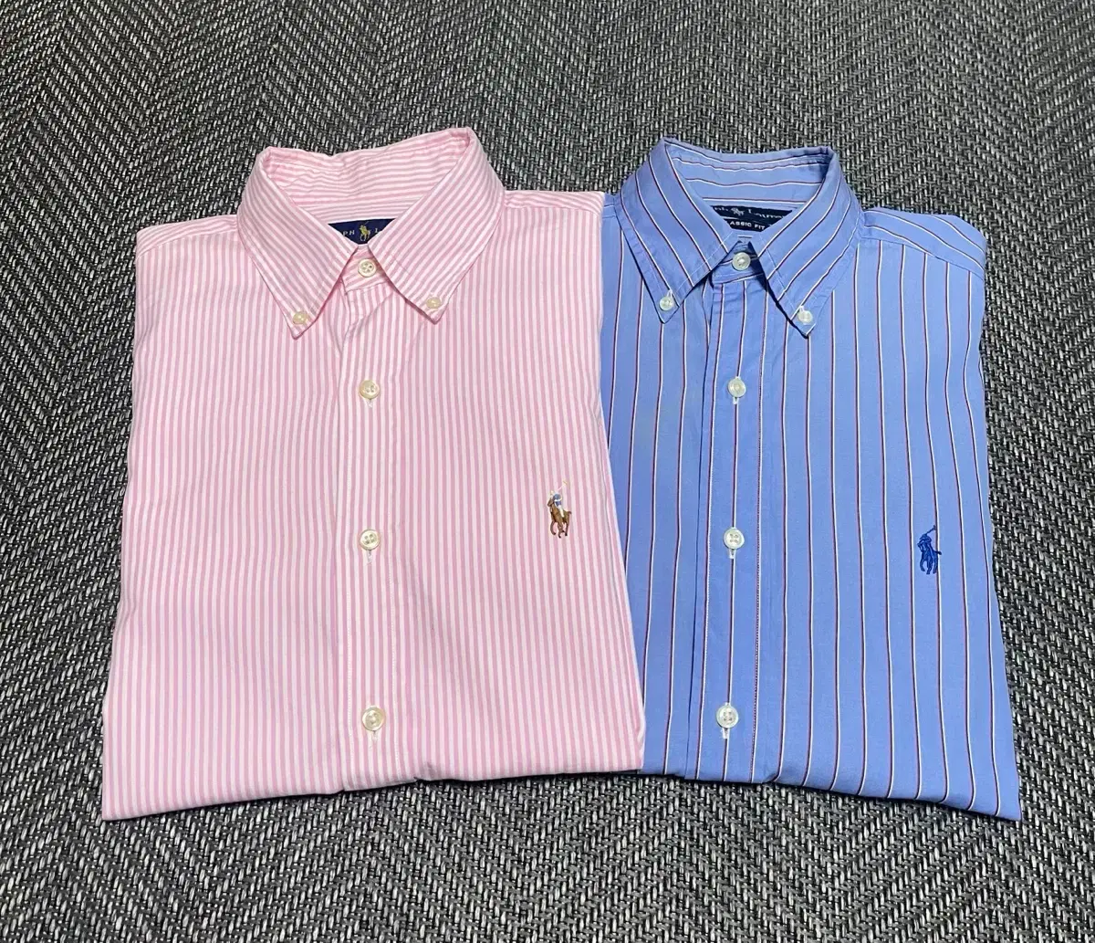 105] Polo Ralph Lauren shirts (both 2)