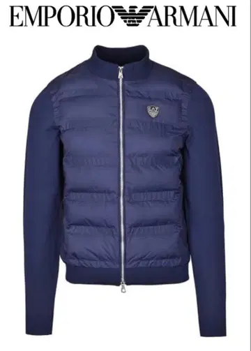 미사용 새상품 EMPORIO ARMANI 절개 하이브리드 다운 자켓