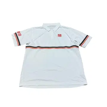 UNIQLO 유니클로 니시코리 케이 테니스 피케 셔츠 XXL 드라이 셔츠