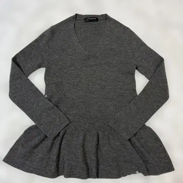 UNITED ARROWS 페플럼 니트 모 100%