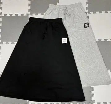 컨버스 척테일러 맨투맨 롱 스커트 2개 세트