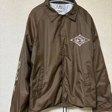 TOWN & COUNTRY 브라운 나일론 자켓 USA 제조