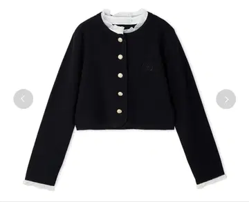 CELFORD 프릴 탈부착 가디건