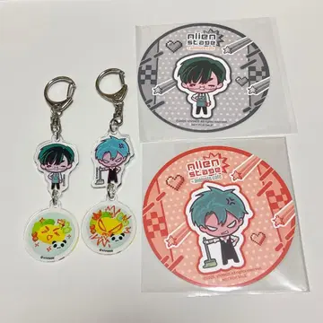 에이스테 이반틸 트레이딩 연결 키링 코스터