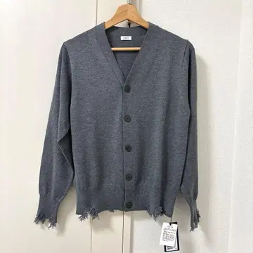 [ 25AW ] LOEFF 가디건 데미지 가공