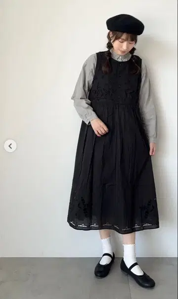 츠하루 바이 사만사 모스모스 이번 시즌 컷워크 레이스 원피스 새상품