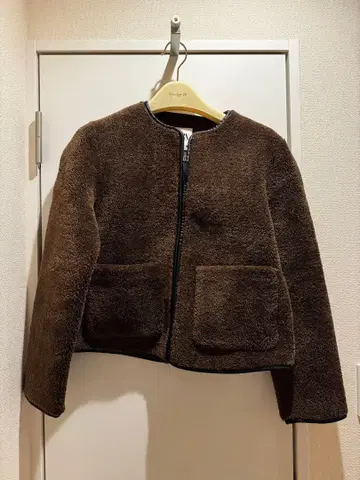 새상품 zara 보아코트 숏코트 보아자켓