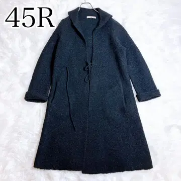 45R 플로트 융모 드레스 카슈쿨 드레스 울 블랙 블랙