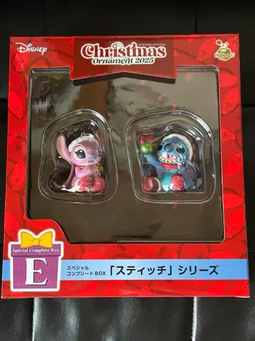 Disney 크리스마스 오너먼트 복권 스티치