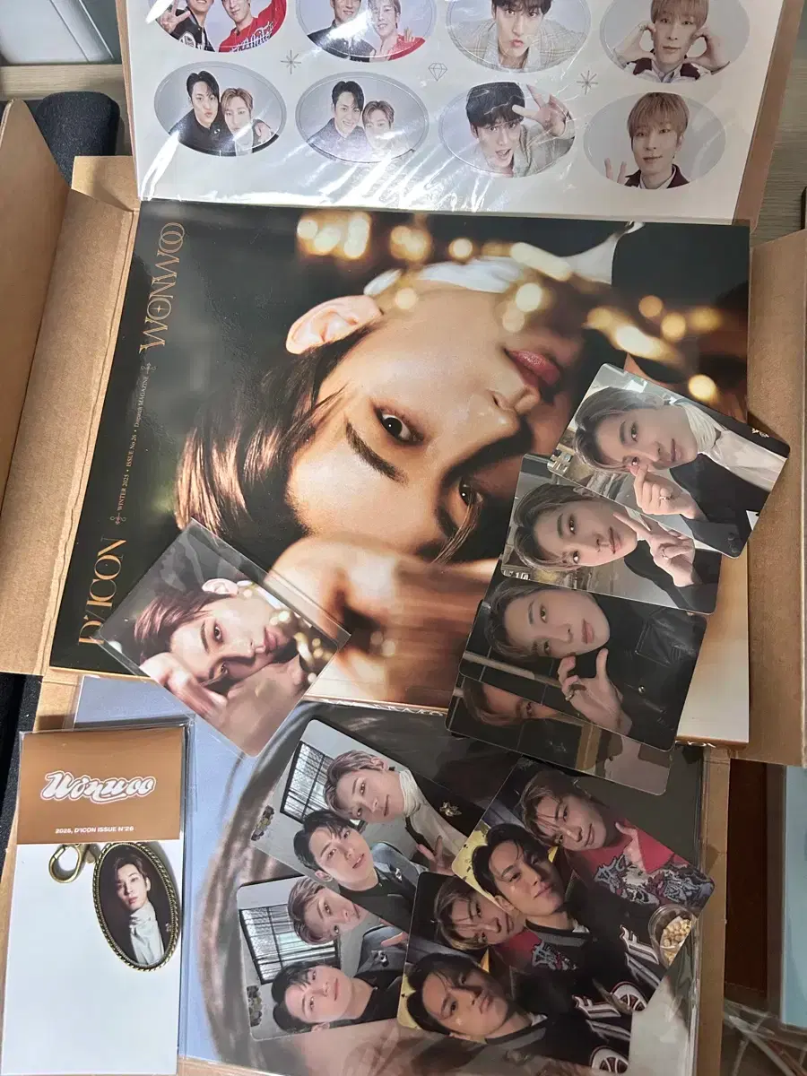 Seventeen wonwoo DICON full set