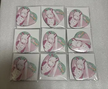 쓰레기의 본망 복권 메이트 모카 카무로 나나코 캔뱃지 세트