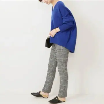 Deuxieme Classe 체크 팬츠 사이즈 36