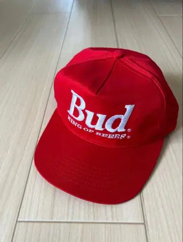 Budweiser 빈티지 캡 빨간색
