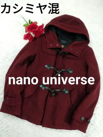 [ 새상품급 ] 정가 4만 나노 유니버스 캐시미어 혼방 더플 코트 L 숏