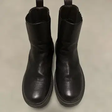 CITEN 블랙 사이드 고어 부츠 23.5