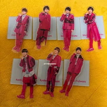 나니와단시 아크릴 스탠드 페스티벌 아크릴 스탠드 7개 세트