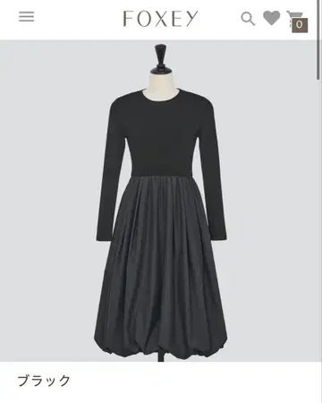 폭시 폭시 뉴욕 원피스 블랙 40