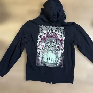 BABYMETAL 후드 부착 지퍼 후드티 S 사이즈