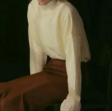 philme 오픈워크 니트