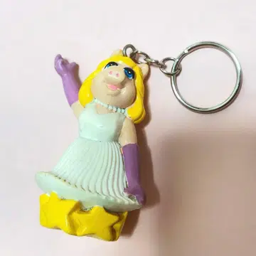 마펫 쇼 미스 피기 키링 빈티지 레트로