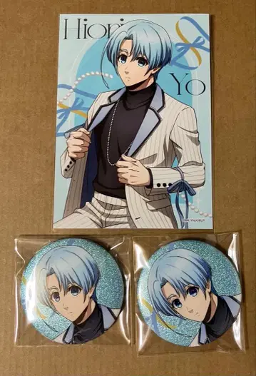 AGF2025 블루 록 발레코어 캔뱃지 브로마이드 효리 요 세트