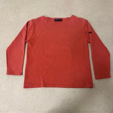 [레어] SAINT JAMES 살몬 핑크 긴팔 티셔츠