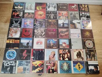 중고 록 하드 록 하드코어 헤비메탈 등 CD 49장 세트