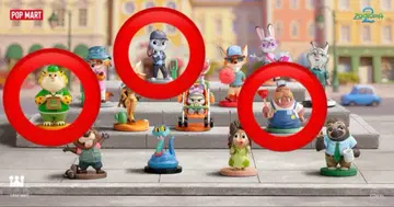 낱개 판매 POPMART 주토피아2 주디 크로우저 러스 3종 세트