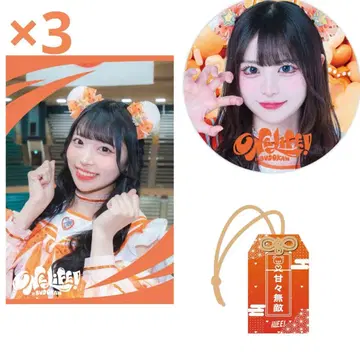 iLiFE! 복권 코구마 마무 부적 캔뱃지 클리어 카드