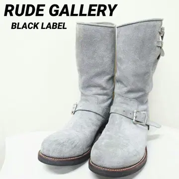 루드 갤러리 RUDE GALLERY 스웨이드 엔지니어 부츠 가죽 신발