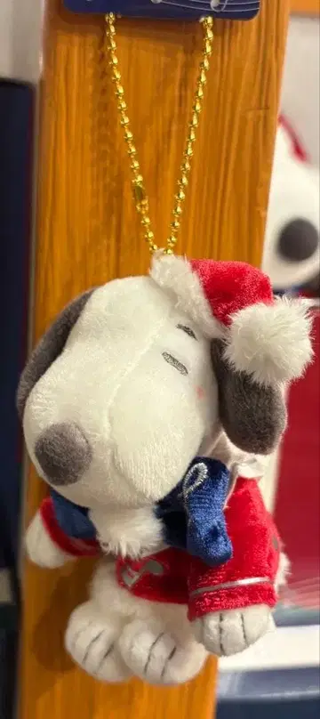 [수량 한정판 상품] 스누피 크리스마스 키링