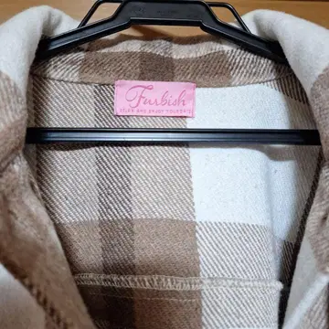 Furbish 체크 무늬 긴팔 셔츠