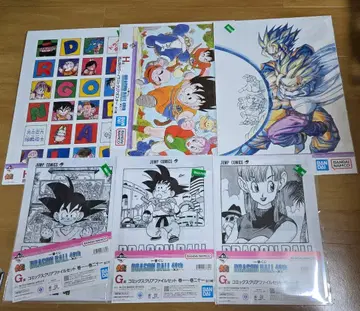 제일복권 드래곤볼 40th H상 클리어 포스터 G상 클리어 파일