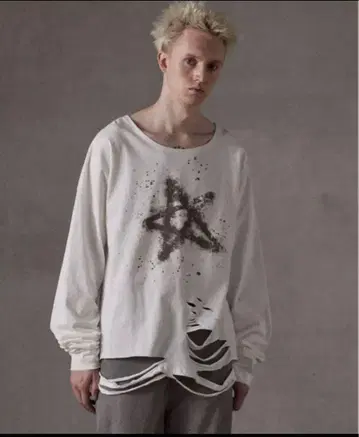 grancy 롱t 화이트 L