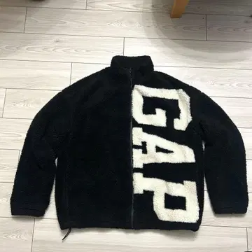 GAP 플리스 자켓 L 사이즈 블랙
