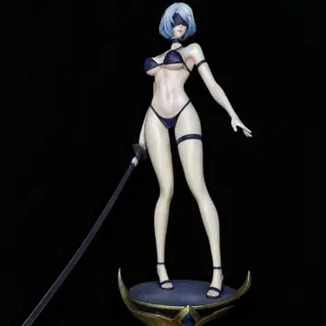 니어 오토마타 피규어 2B 1/4 스케일 도색 완료