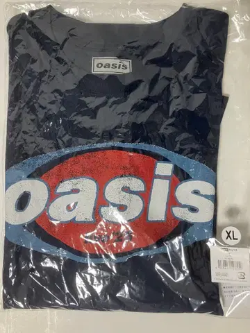 oasis T셔츠 Logo Navy XL 사이즈