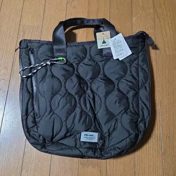 niko and - 나일론 퀼팅 숄더백